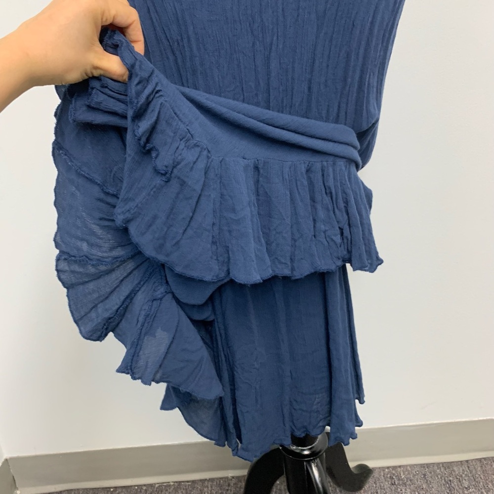 Free People Navy Maxi Dress - Picture 6 of 15